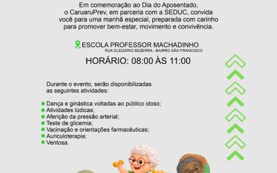 EVENTO DO DIA DO APOSENTADO